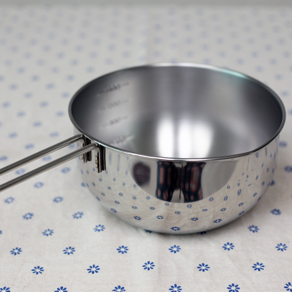 아이자와공방 스텐 믹싱볼 14 핸들 손잡이 샐러드볼 스테인레스 9,900원