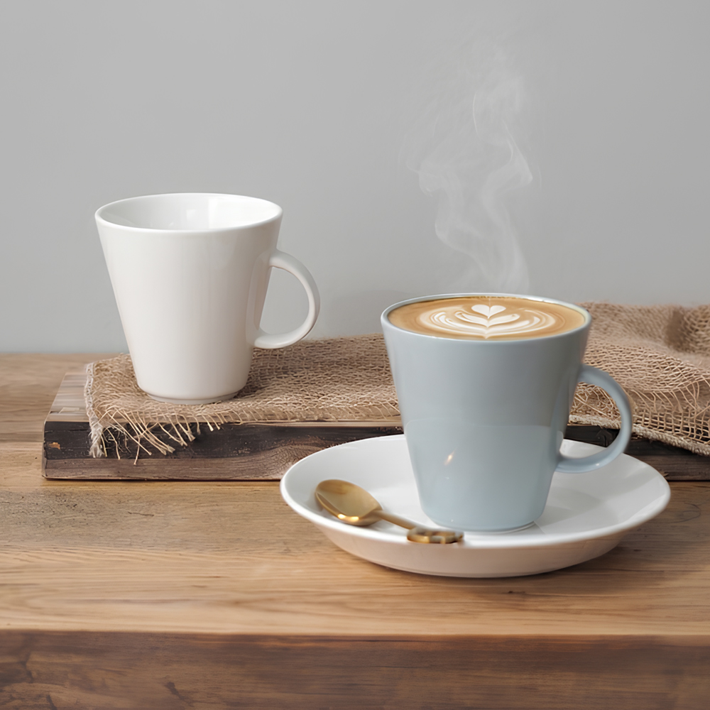 보울보울 어반데일리 머그 300ml, 리넨화이트 + 프렌치그레이, 2개 6,080원