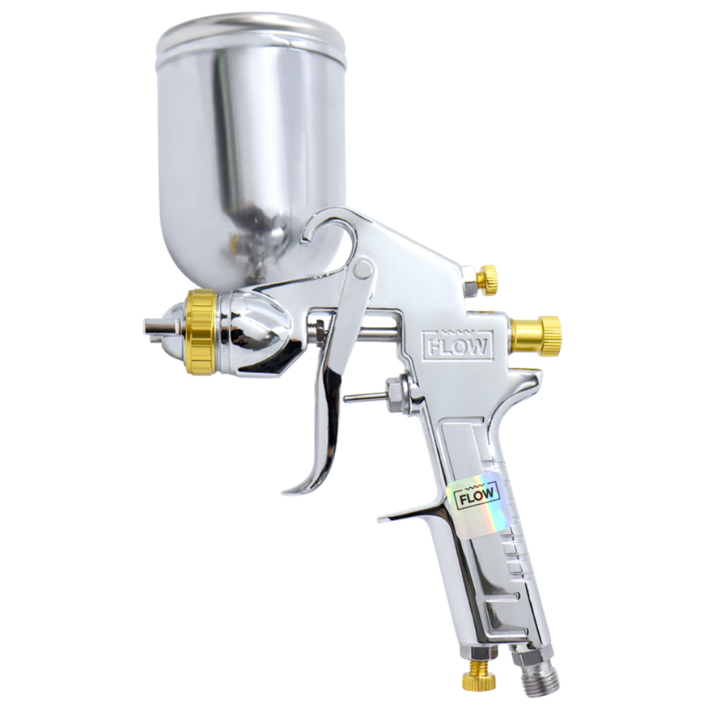 플로우 F50 중력식 경량 에어 스프레이건 자동차도장용 도색용 범용 가성비 후끼 23,300원
