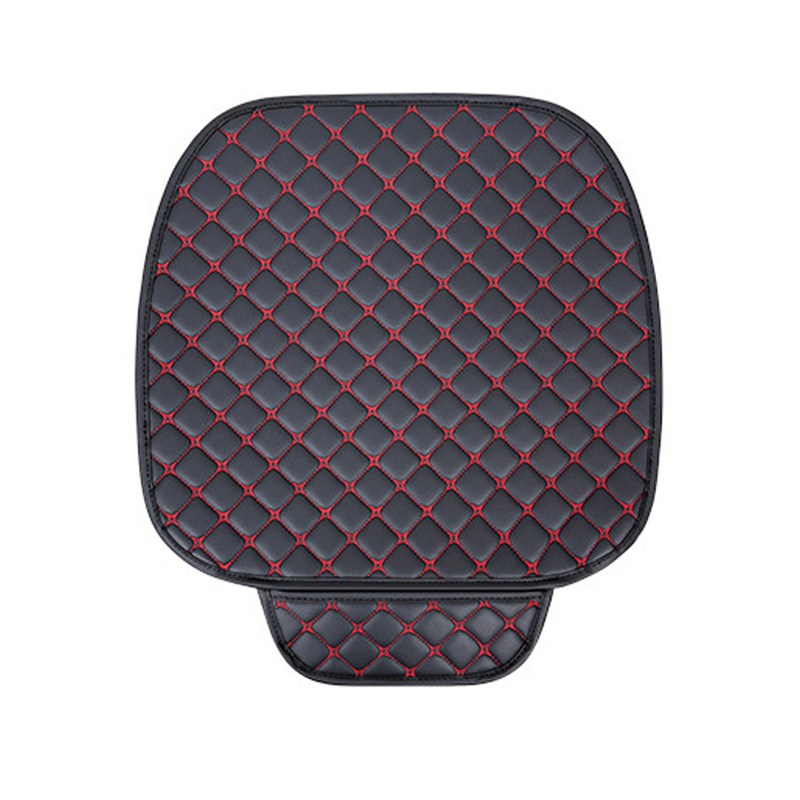 세진 다이아 인조가죽 자동차 방석, 1개, 블랙레드 13,900원
