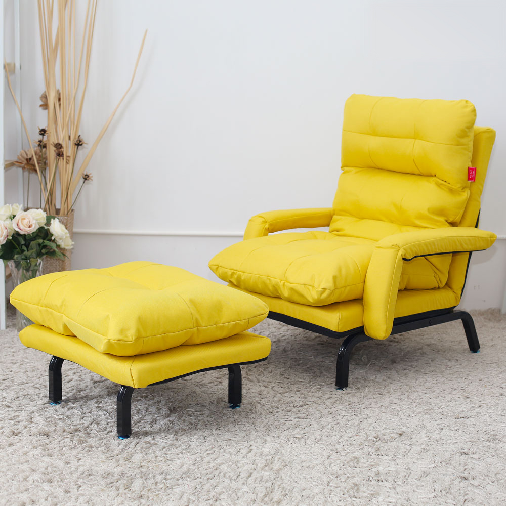 라꾸라꾸 릴렉스 체어 접이식침대, 옐로우 139,000원