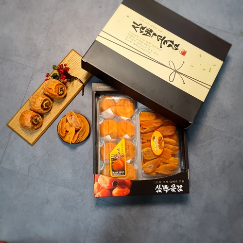 곶감선물세트 상주삼백곶감  반건시감말랭이혼합선물세트3종선택 (보자기선물포장) 32,900원