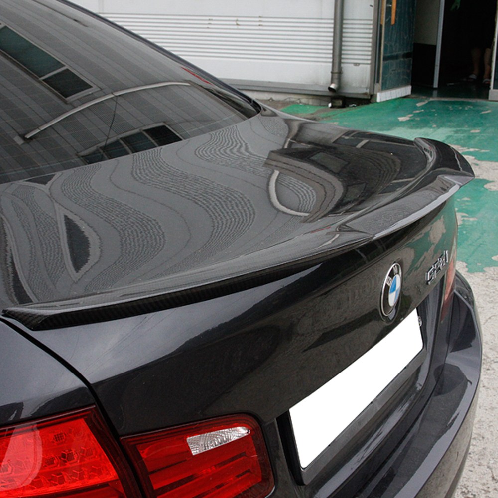 BMW 5시리즈 F10 트렁크 카본 스포일러 2010년부터2016년까지 호환 용품 213,400원