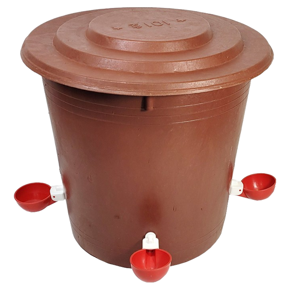 세이프24 닭모이통 닭사료통 닭물통 자동급수기 모음전, 컵니플급수기B형 45리터, 1개 34,000원