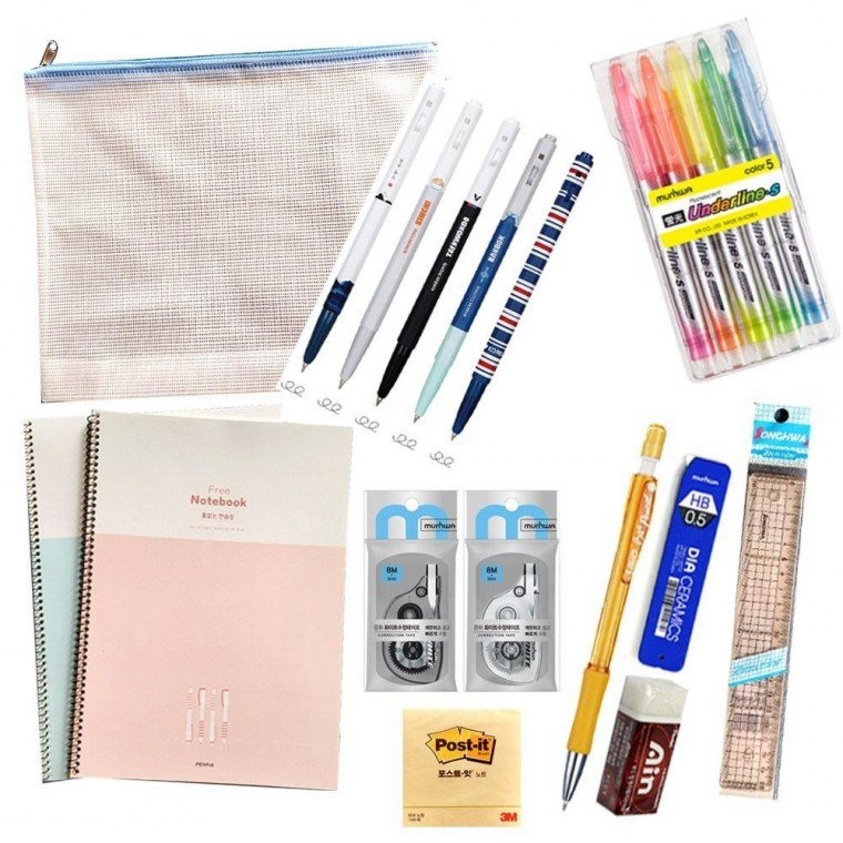 문구 학용품 세트 초등 학교 입학 선물 중학교 신학기, 1세트, 기본 30,500원