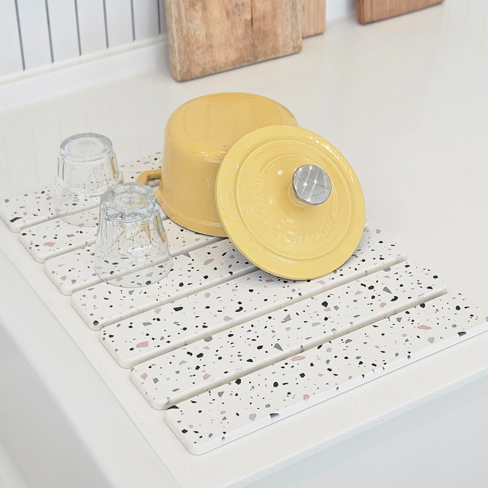 핸디홈 규조토 롤 드라잉매트 식기건조 트레이, 1개, 40x30cm, 화이트 31,900원