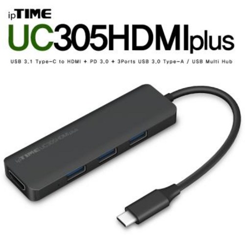 ipTIME(아이피타임) USB Type C 멀티 허브 UC305HDMI PLUS 23,900원