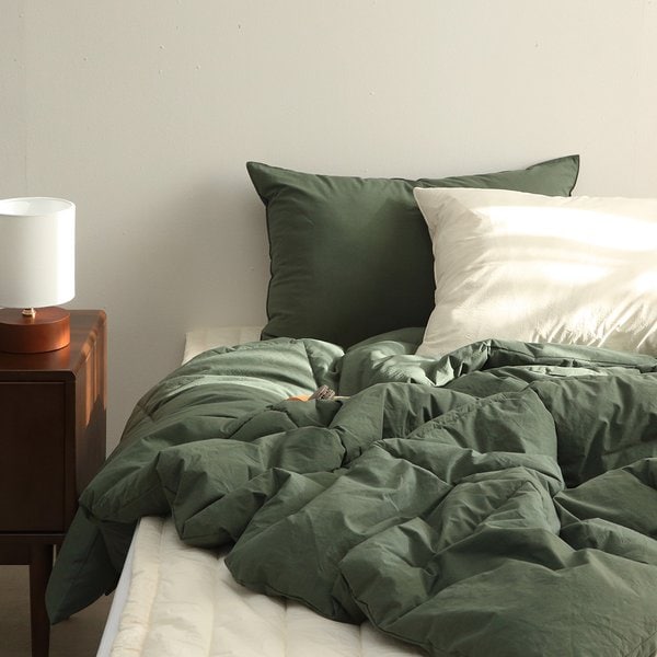 플로라침구 토파즈 바이오워싱 60수 고밀도 순면 차렵이불 패드 세트 244,750원