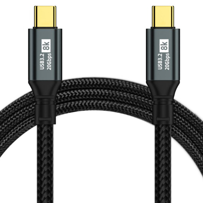 컴스 C타입-C타입 USB 3.2 Gen 2 100w 8K 20Gbps PD 고속충전 케이블 JA295 5,500원