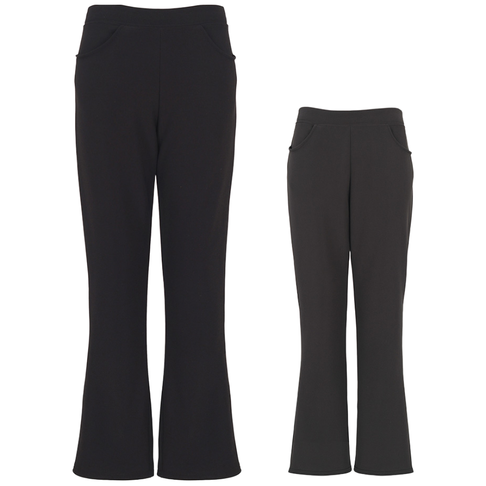 [김영주골프] 봄가을 겨울기모 2종 심플밴드 슬림 부츠컷 데일리 여성 밴딩 팬츠 DPWLSL11 22,050원