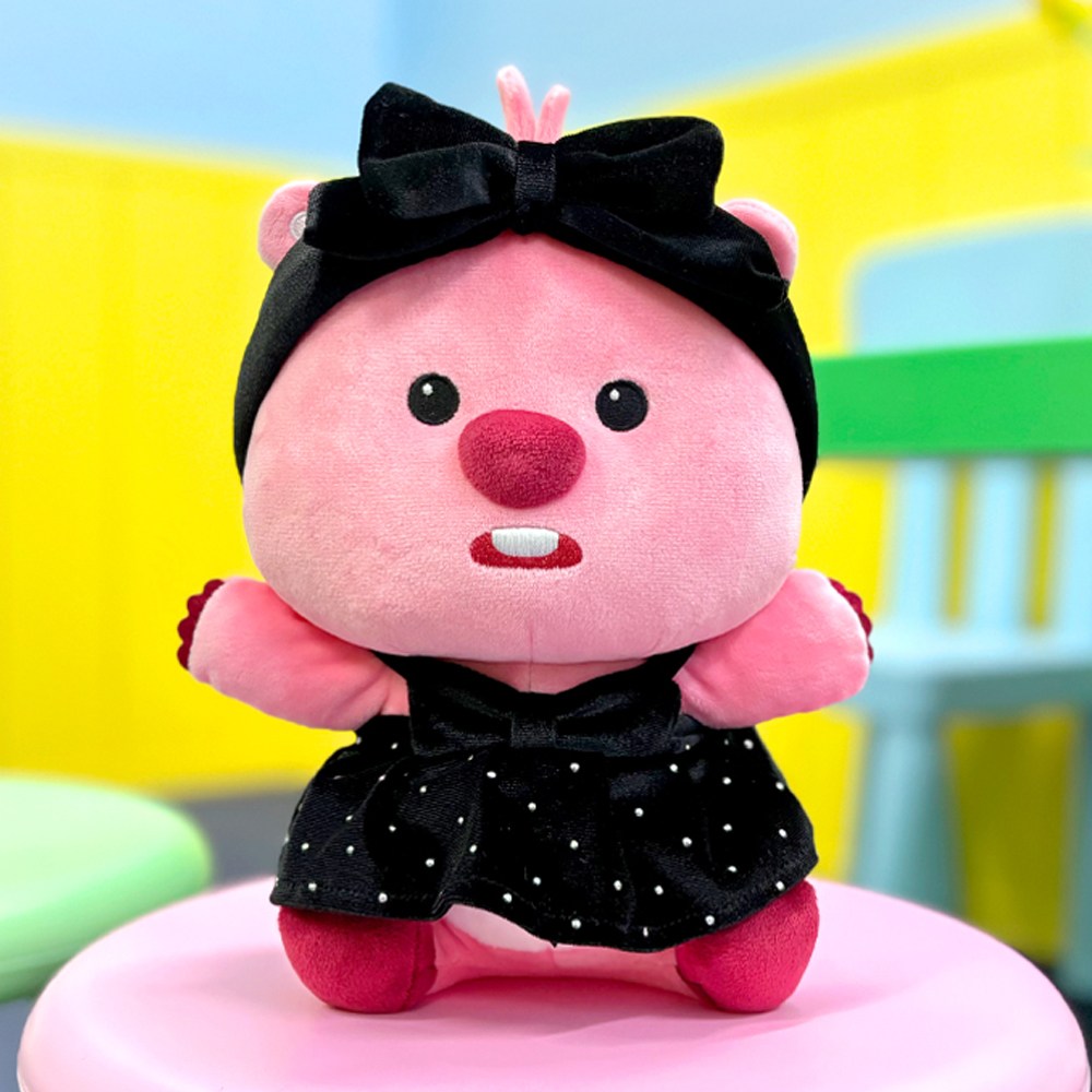 캐릭터 잔망루피 로지블랙 애착 인형 25cm 32,500원