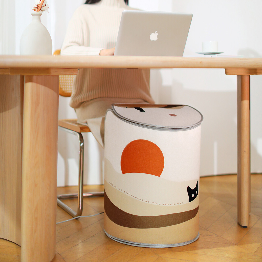 소싱 웜베이비 히팅패드 라운드 찬바람 차단 다리 발 온열보온기 59,000원