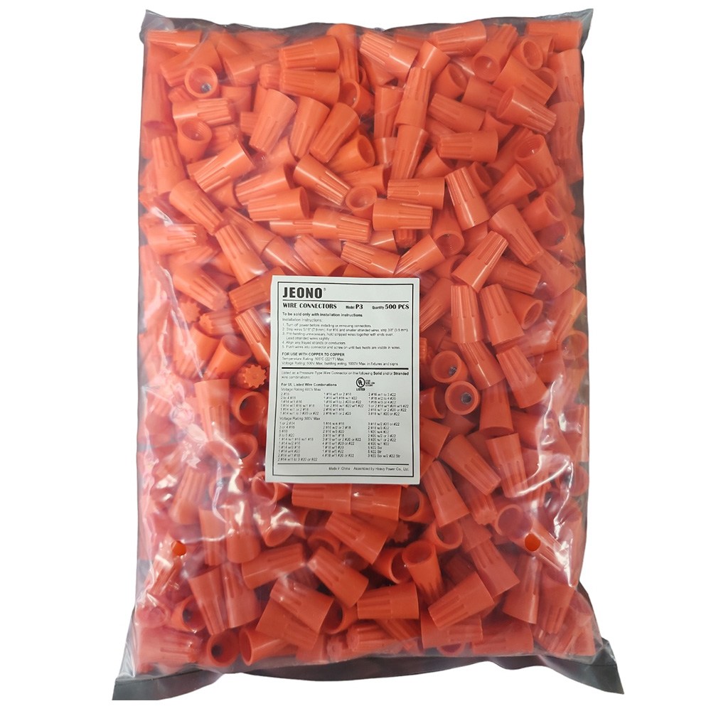 전오전기 와이어 커넥터 전선 연결 단자 회전형 콘넥타 스위치 콘센트 전등 전기용품 전기자재 P1 P2 P3 P4 P6 UL인증 15,600원