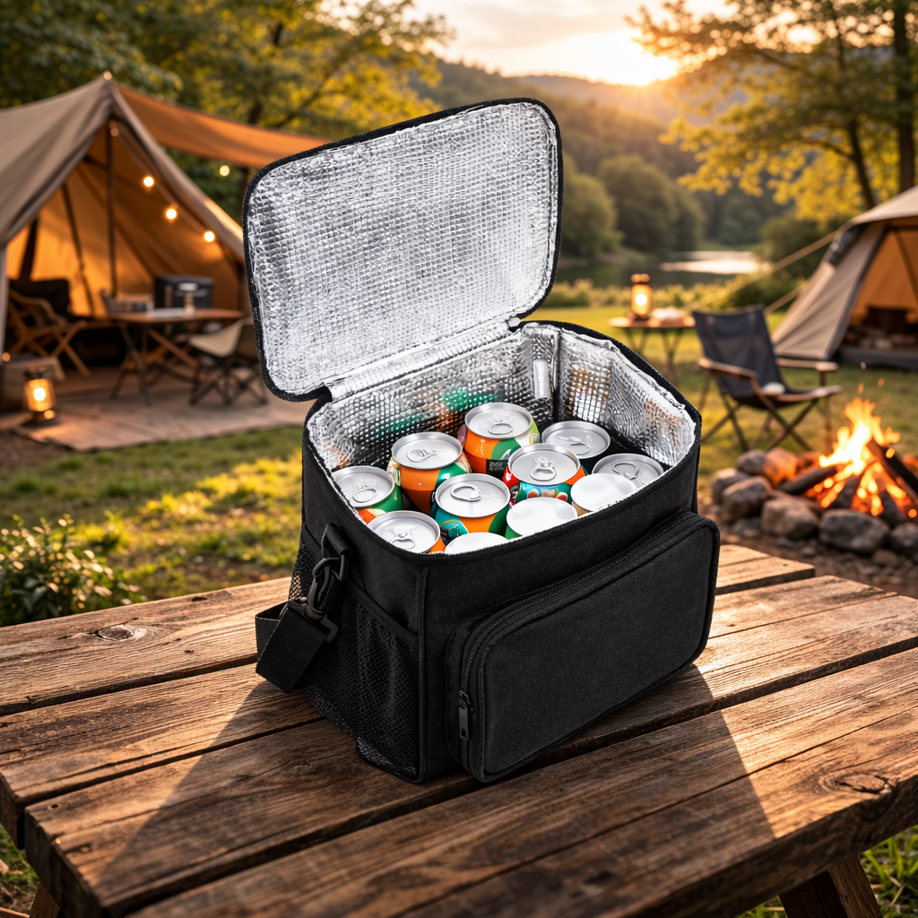 테르오 오래가는 보온보냉 캠핑 소프트쿨러, 10L, 블랙 10,100원