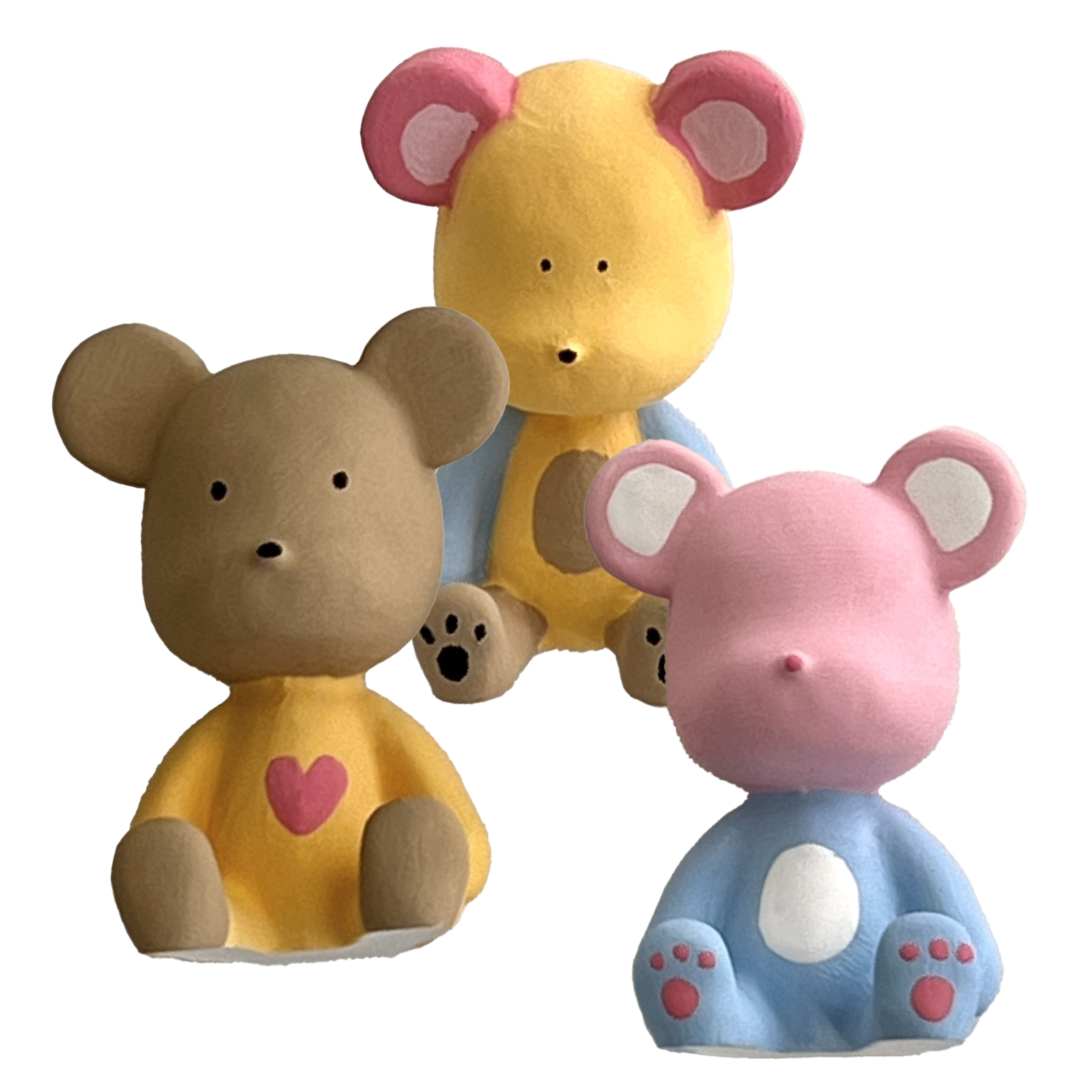 1인용 DIY 세트 베어브릭 곰돌이 석고방향제 채색 컬러링 키트 11,500원