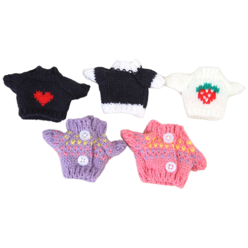 인형 뜨개 옷 캐릭터인형 모루인형 옷 만들기 꾸미기 소품 2,500원