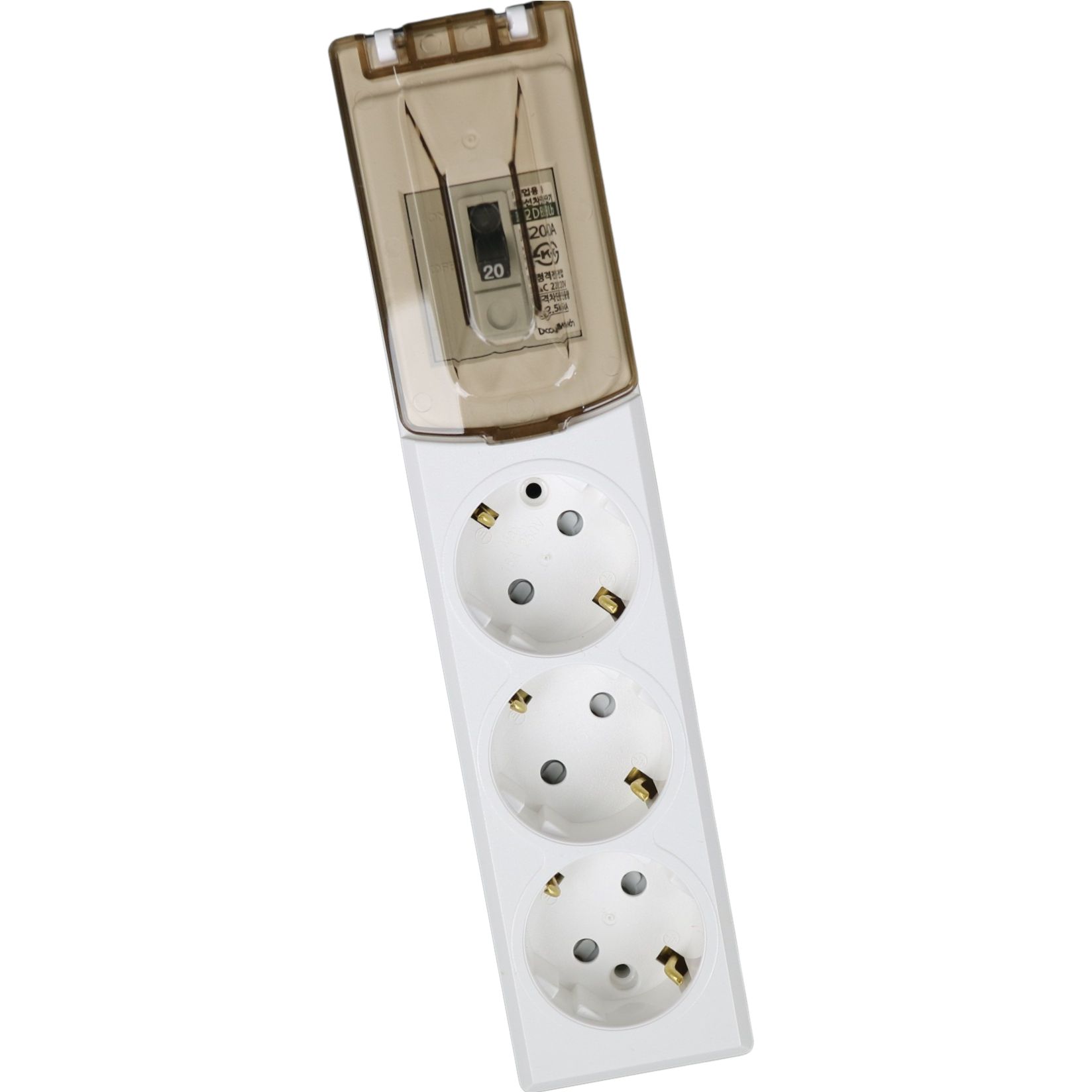 매직파워 국산 고용량멀티탭 3구 배선차단용 17,210원