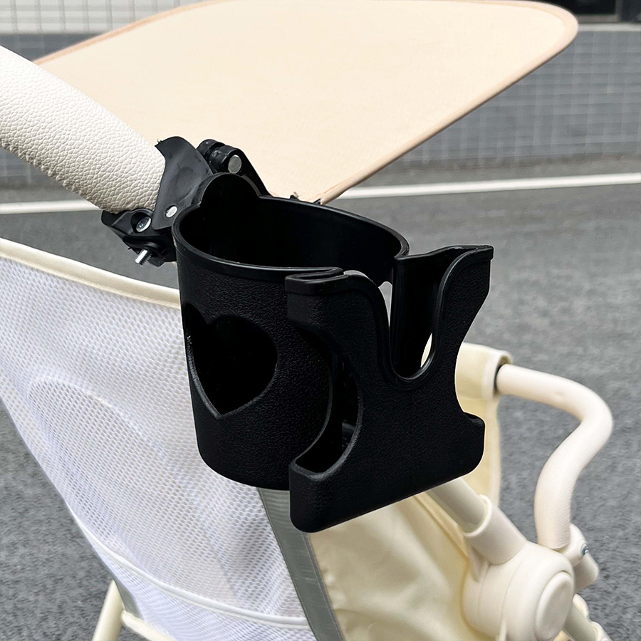 유모차 컵홀더 2in1 휴대폰 자전거 거치대, 블랙, 1개 6,200원