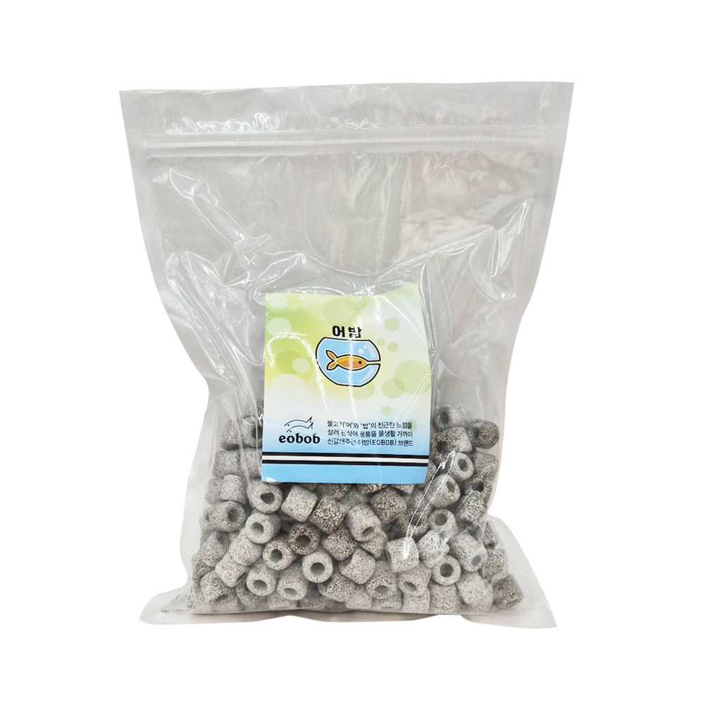 어밥 링형 세라믹 여과재 믹스 그레이 500G, 1개 6,800원