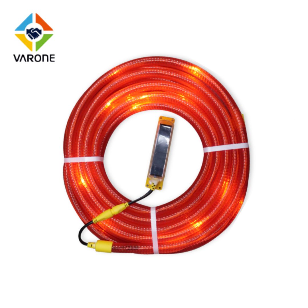 LED 윙카호스 태양광 충전 경고등 10M 조도센서 자동점멸 안전사고방지 도로공사 건설현장용 23,100원