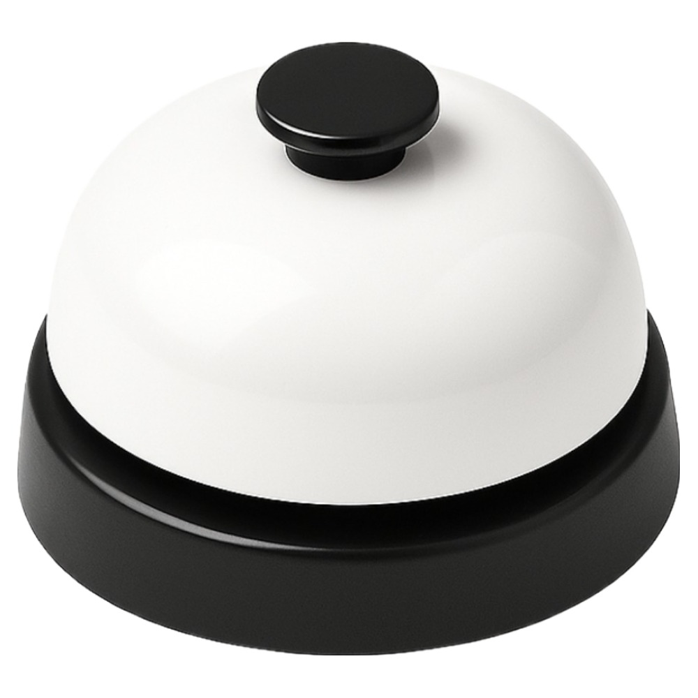 CASHCOO 깔끔한 호출벨 화이트블랙 6.4 x 4.6 cm, 1개 4,000원