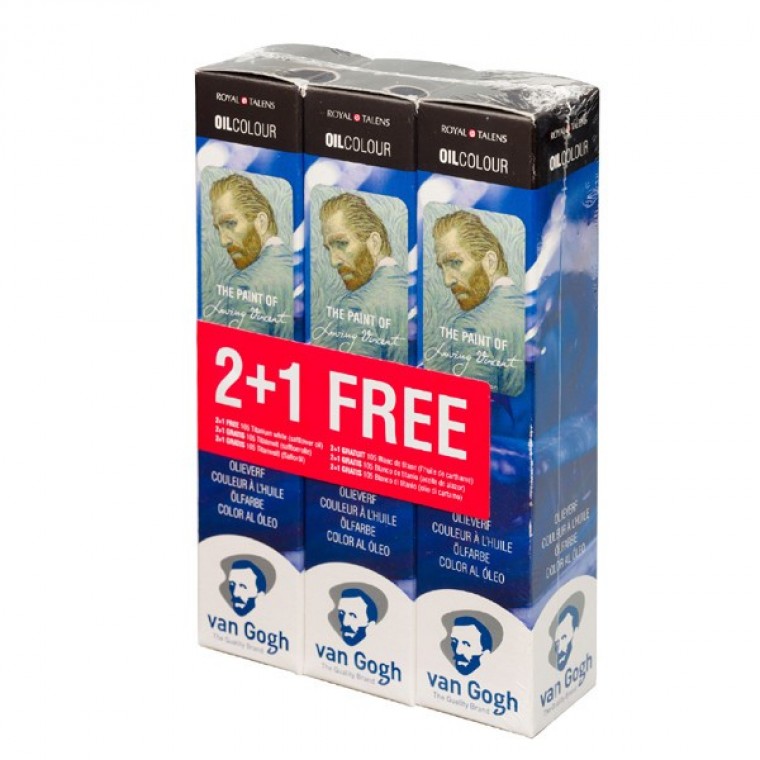 오일컬러 티타늄 화이트 2+1 세트 유화 물감, 1g, 1ml 49,790원