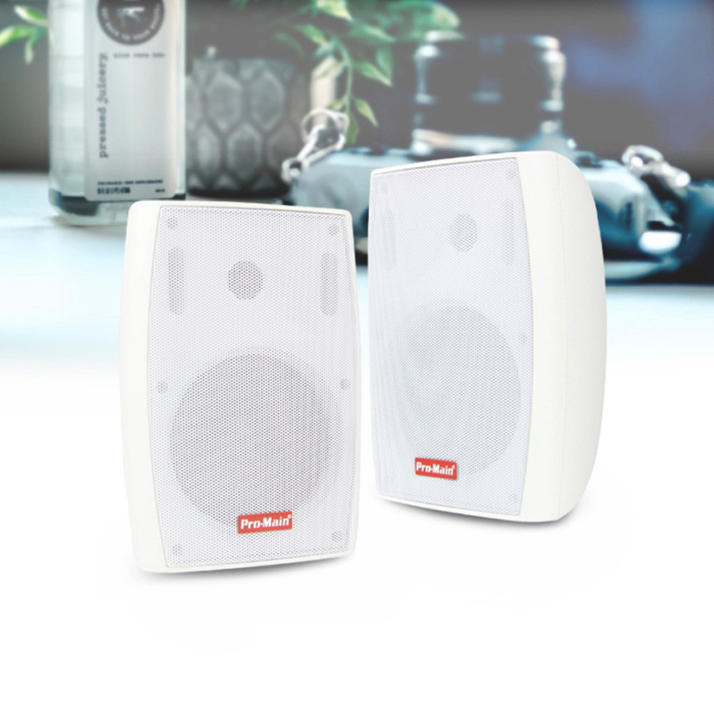 프로메인 매장용스피커 MS-600 6인치 200W 패션스피커 카페 가정용 업소용 2개 1조 세트, MS-600(화이트) 230,000원