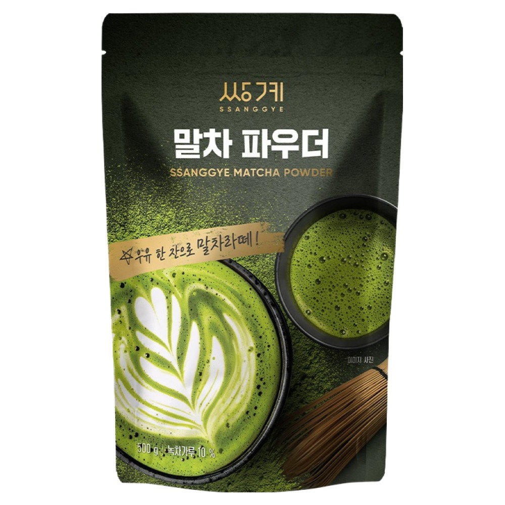 쌍계명차 말차 파우더, 500g, 1개입, 1개 12,980원