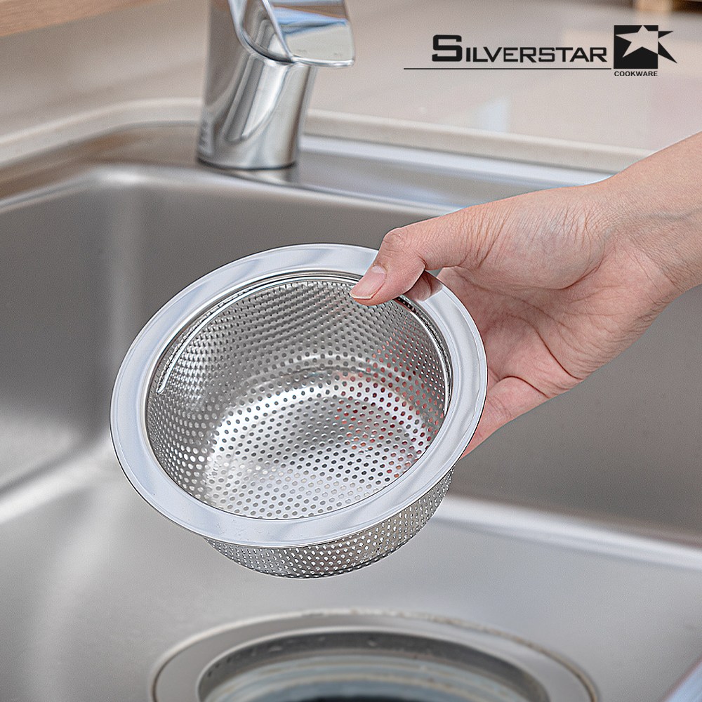 [슈퍼HOT][SILVERSTAR] 실버스타 세라믹코팅 304고급 올스텐 항균 배수구 타공망 16,900원