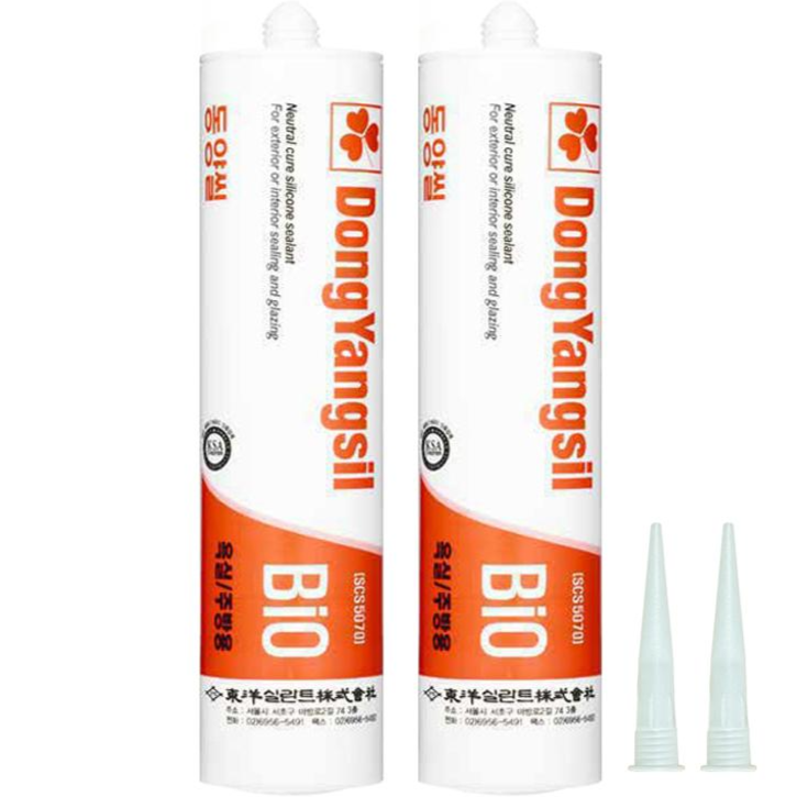동양씰 욕실용 바이오 실리콘 백색 9,900원