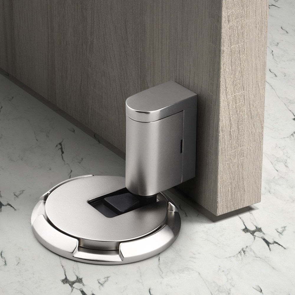 집드리 도어스토퍼 무타공 문닫힘방지 방문스토퍼 기계식 현관말발굽 14,900원