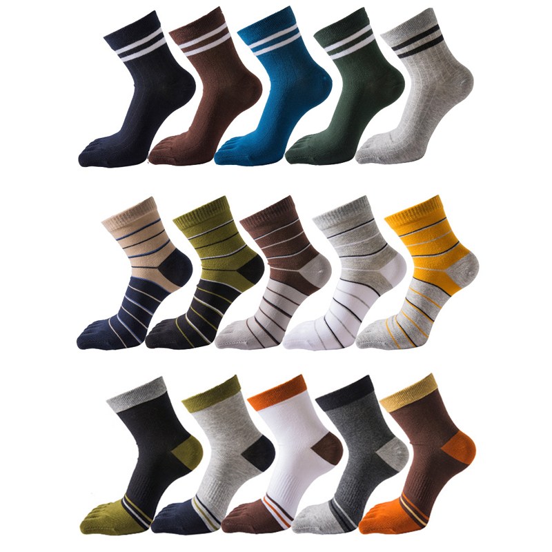 봄 여름 가을 남자 쫀쫀한 프리미엄 남성 중목 발가락양말 5결레세트 13,900원