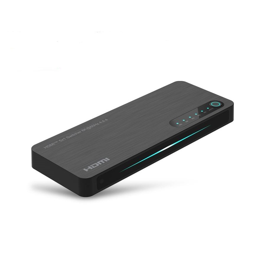 5대1 HDMI2.1 선택기 8K60Hz 4K120Hz HDMI스위치 셀렉터 영상선택기 디스플레이 모니터 TV 노트북 PC VRR기능 리모콘, 1개, 단일상품 72,000원