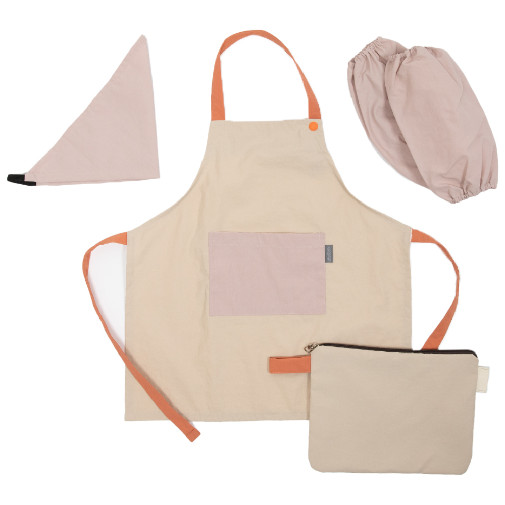 세맘스 오트밀크 방수 앞치마+두건+토시+파우치세트 23,900원