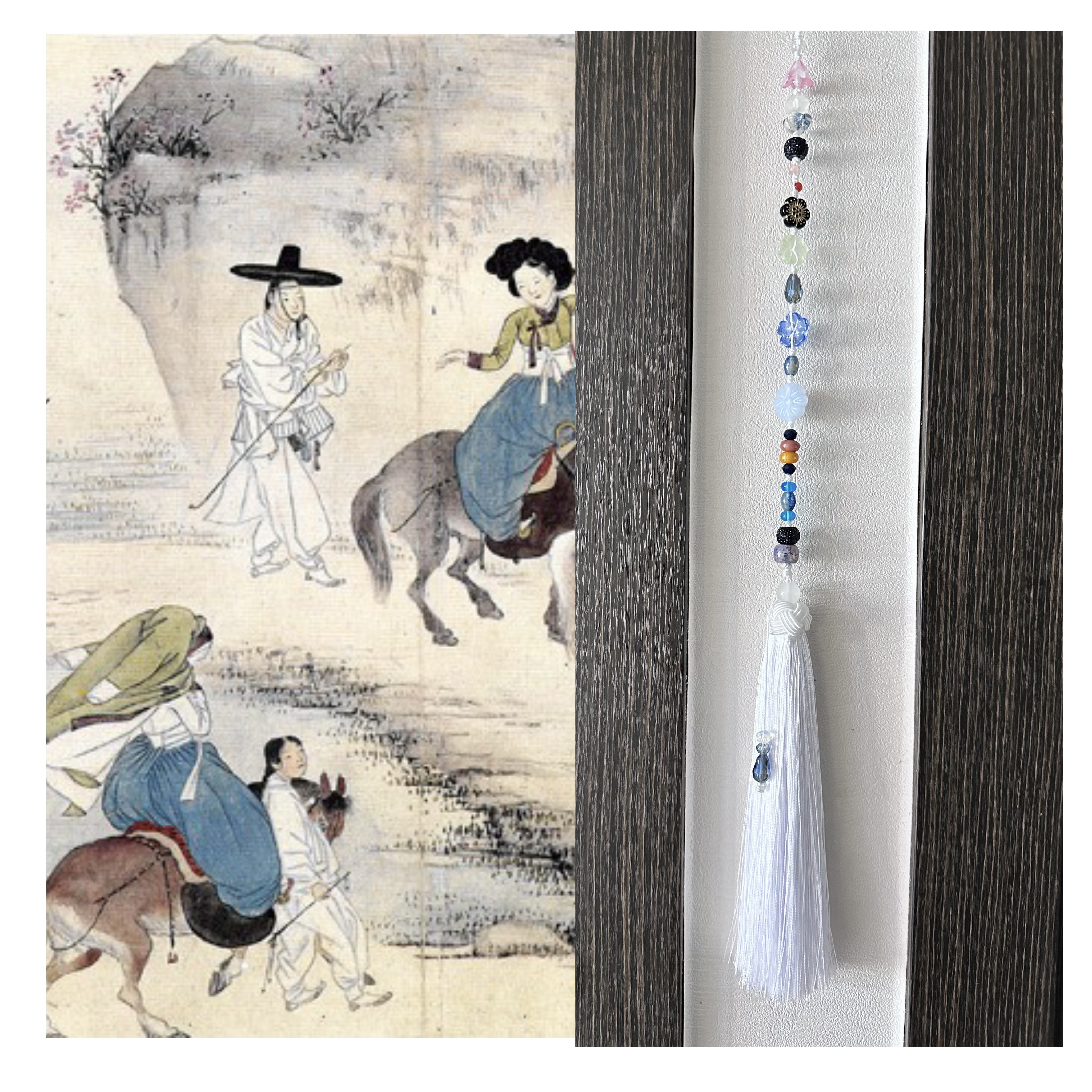 [그레이스 샵]나연한복노리개 한복장신구 옛 그림 배우기 연소 답청 한복노리개 한복노리개 26,000원