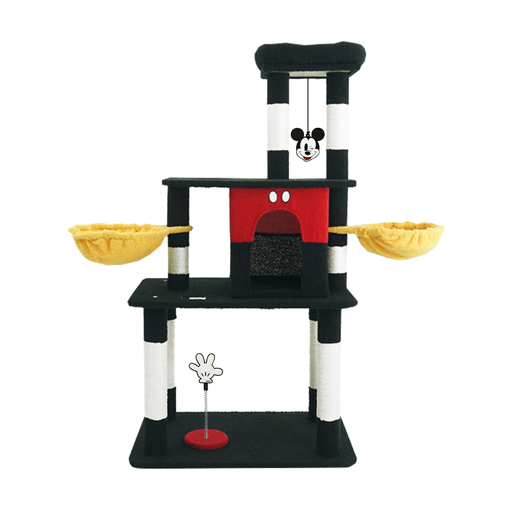 헬로망치 디즈니 미키 캣타워 중형 DSNMK70, 블랙, 1개 79,000원