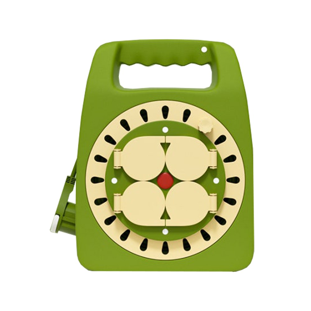 러그박스 캠핑 전기 릴선 휴대용 멀티탭 20M 납작플러그 민트옐로우 61,290원