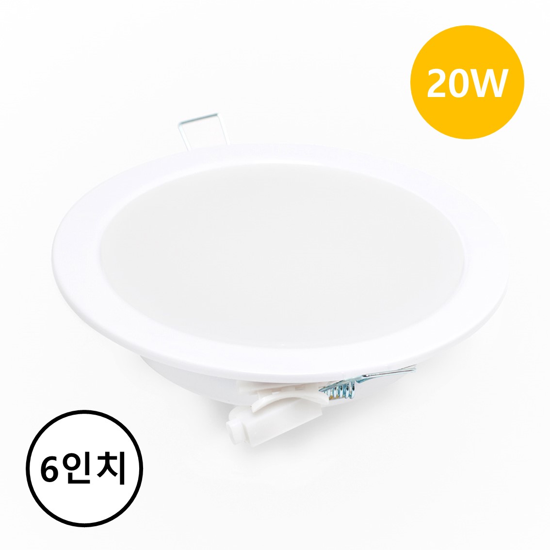 번개표 뉴 매입등 20W 6인치 98,540원