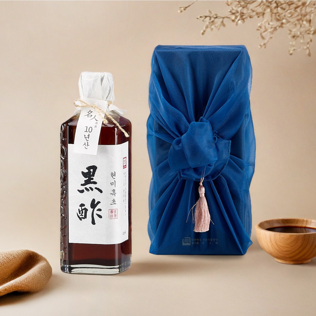 10년숙성 프리미엄 천연 발효 현미식초 100% 현미흑초 선물 패키지 153,660원