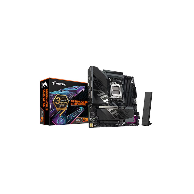 GIGABYTE B850M AORUS ELITE WIFI6E 제이씨현 244,400원