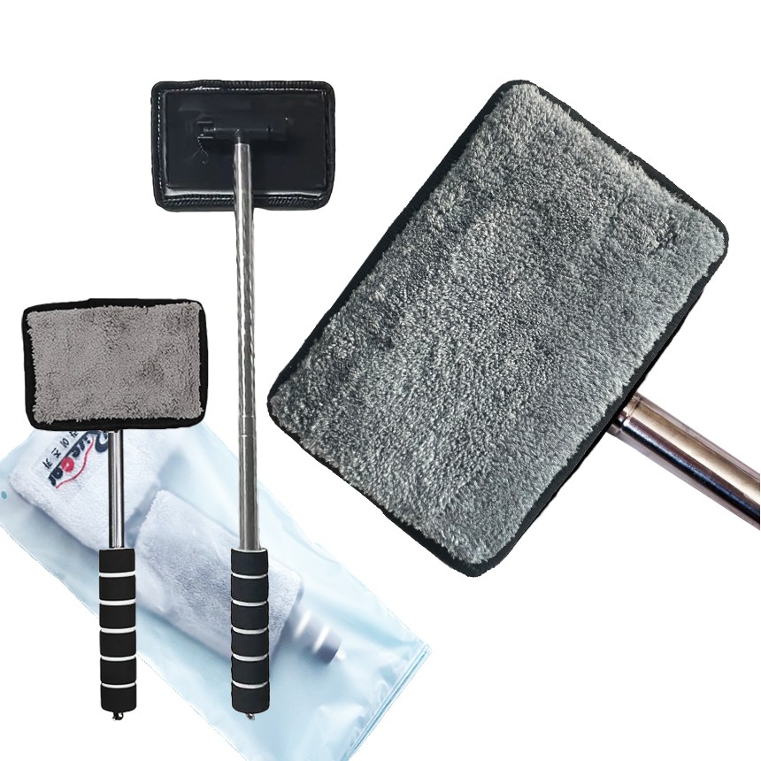 차량용 길이조절 유리닦이 극세사 타월 실내유리닦이 서림방지 브러쉬 세차 용품 먼지털이 9,880원