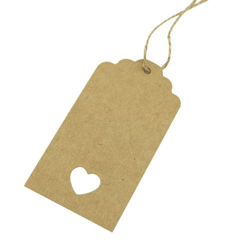 도나앤데코 미르 빈티지풍 하트펀칭 태그 98p +  마끈 10m 9,900원