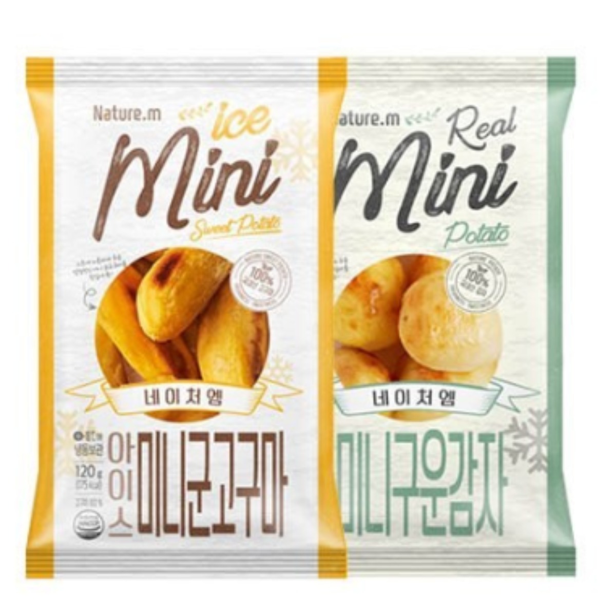 네이처엠 미니 군고구마&구운감자 혼합 10팩, 270g, 10개 29,300원