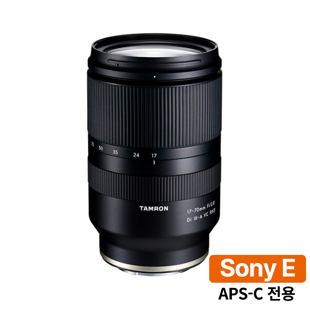 [지금사면 3년보증 + 5만P 증정] 탐론 17-70mm F2.8 Di III-A VC RXD B070 소니 E마운트(APS-C/크롭) 렌즈, 탐론 B070E 소니 908,000원