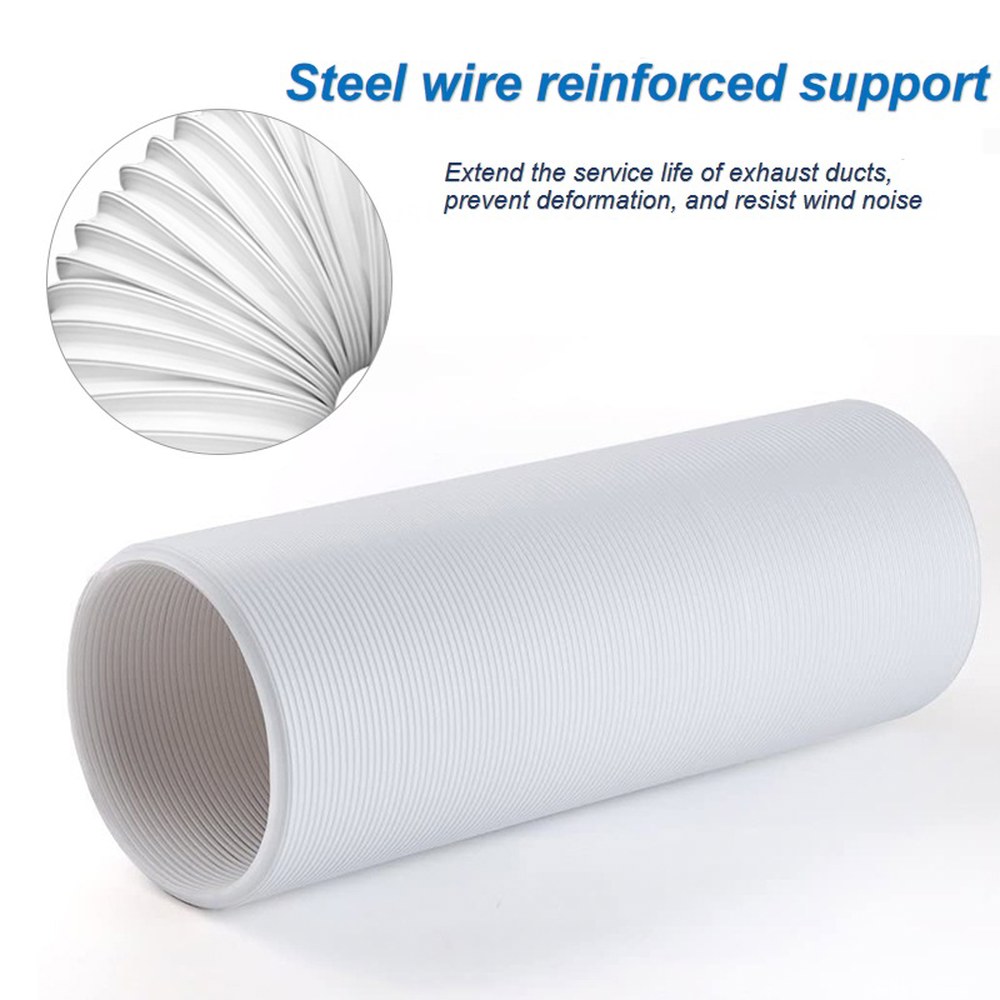 창문형 에어컨 커넥터 이동식 가림막 어댑터 배기 호스 자바라 연결 모바일 덕트 PP 유연한 벤트 파이프 왼쪽 연장 튜브 0.5m-5m 130mm 150mm 180mm 96,600원