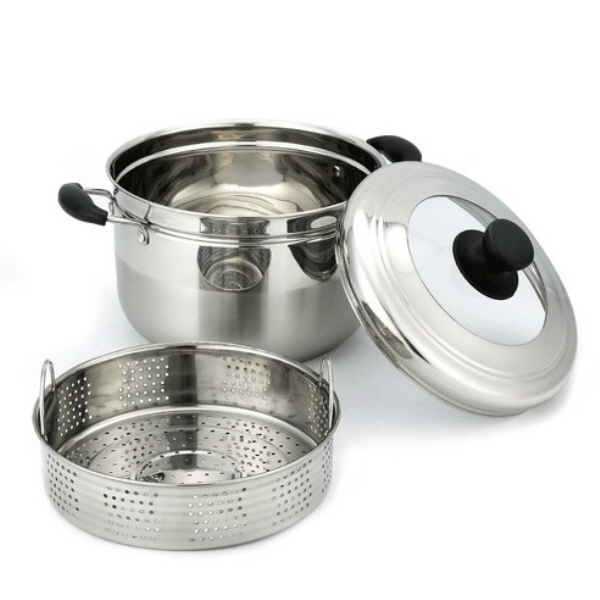 퀸센스 루미스 스테인리스 인덕션 찜냄비 분리형 찜판 세트 28CM 34,500원