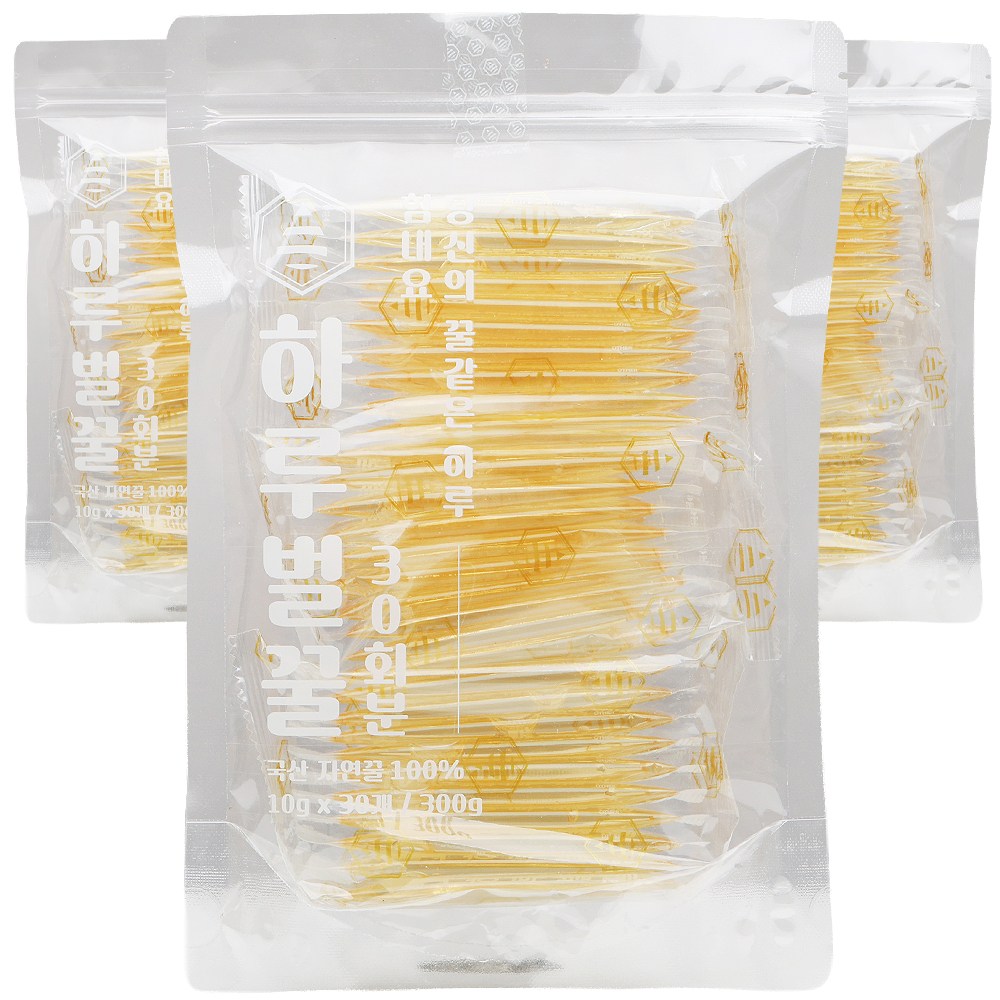 하루벌꿀 1+등급 아카시아꿀 꿀스틱 30회분 34,920원