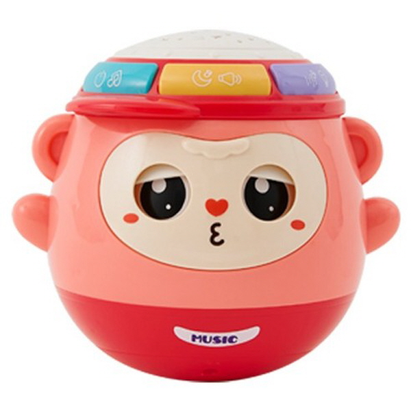리틀클라우드 원숭이 오뚝이 색상 핑크 멜로디 무드등 13,900원