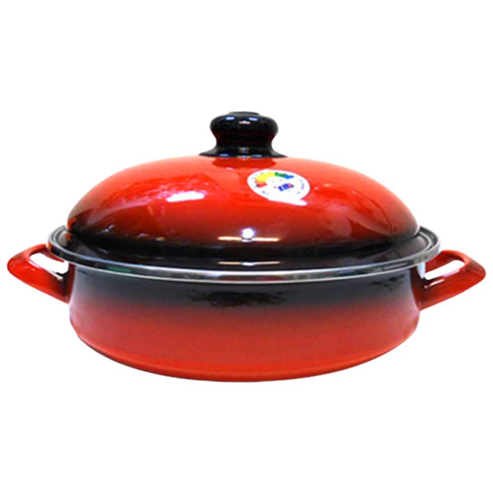ELO 빨간 법랑냄비 13종/양수 편수 전골 국 곰탕 라면냄비, 24cm(전골) 49,000원