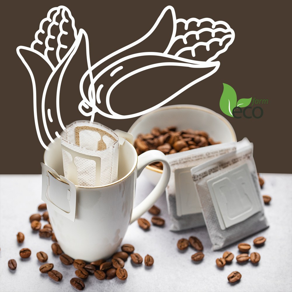 미세플라스틱 NO! 친환경 국산 핸드 드립백 일회용 커피필터 여과지 PLA 드립백필터 100매 12,230원